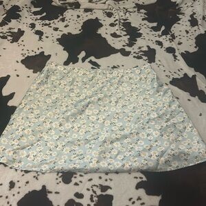Flowery skirt